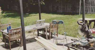 DIY Tin Roof Gazebo - hometalk.com