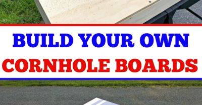 Make Your Own Cornhole Boards! - hometalk.com