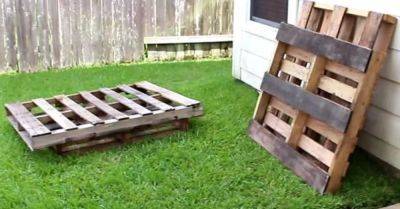 Build a Pallet Sectional - Pallet Furniture DIY - hometalk.com