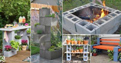 24 Amazing DIY Cinder Block Ideas for Garden - balconygardenweb.com