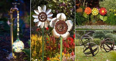 31 DIY Garden Ornaments Projects To Beautify Your Garden - balconygardenweb.com