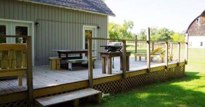 DIY Inexpensive Deck Rails Out of Steel Conduit, Easy to Do! - hometalk.com