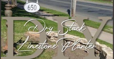 Dry Stack Stone Planter - hometalk.com