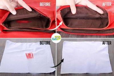 How to Remove Lipstick Stains from Clothes, Carpets, Upholstery and Purses - fabhow.com