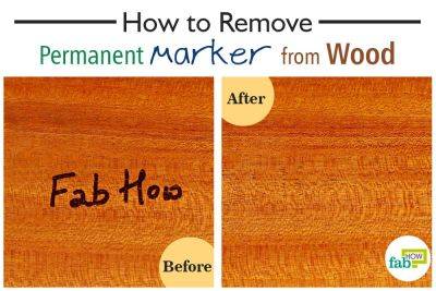 How to Remove Permanent Marker from Wood - fabhow.com