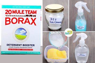 How to Use Borax for Cleaning, Laundry, Stain Removal and More - fabhow.com