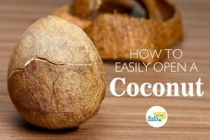 How to Easily Open a Coconut - fabhow.com