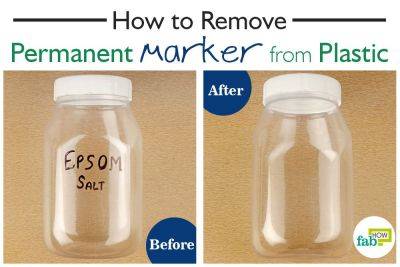 How to Remove Permanent Marker from Plastic: 4 Methods - fabhow.com