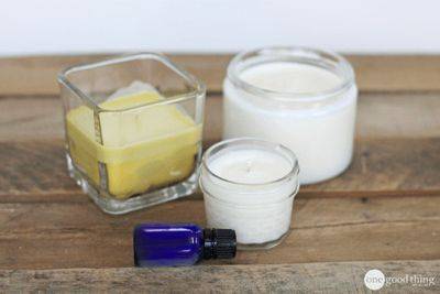 Make Your Own Citronella Candles For Backyard Bugs! - onegoodthingbyjillee.com -  California
