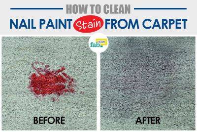How to Get Nail Polish off Carpet Like a Pro - fabhow.com - Poland