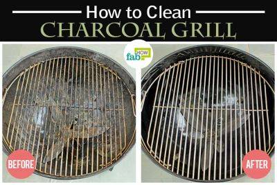How to Clean Charcoal Grill: 5 Methods with Real Cleaning Pictures - fabhow.com - Poland
