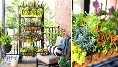 8 DIY Vertical Garden Projects For Balcony - balconygardenweb.com