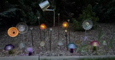 Solar Light Mushrooms - hometalk.com