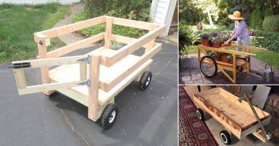 10 Incredible DIY Garden Cart Ideas - balconygardenweb.com