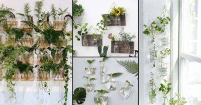 10 Indoor Vertical Garden Ideas from Glass Tubes & Jars - balconygardenweb.com