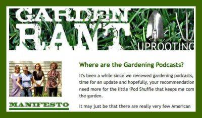 Radio podcast: 2 new shows; ‘garden rant’ kudos! - awaytogarden.com