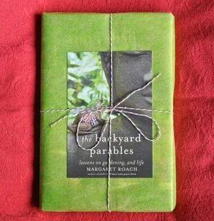 Gift-wrapped books, plus a gift for you - awaytogarden.com