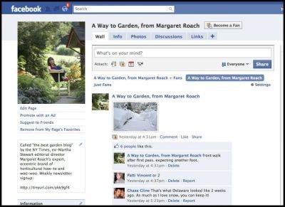 A way to garden on facebook - awaytogarden.com