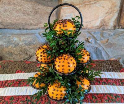 Holiday Decorating with Orange Pomanders - hgic.clemson.edu - Usa