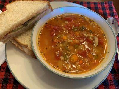 Roasted Vegetable and Barley Soup - hgic.clemson.edu