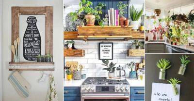 30 DIY Kitchen Decor Ideas | Best Kitchen Wall Decor - balconygardenweb.com
