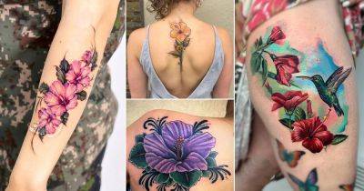 55 Hibiscus Flower Tattoo Meaning and Ideas - balconygardenweb.com