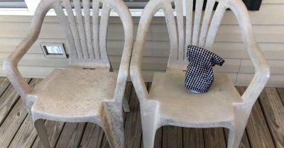 Refresh Outside Plastic Furniture - hometalk.com