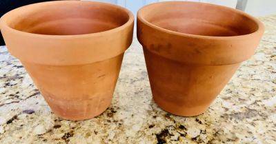 DIY Decopauged Napkin Terra Cotta Pot - hometalk.com