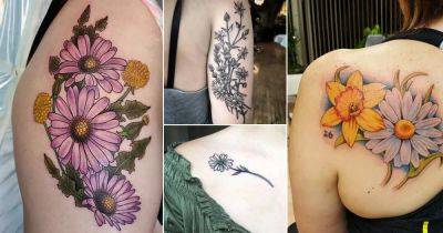 36 Best Daisy Tattoo Ideas You Must Try! - balconygardenweb.com