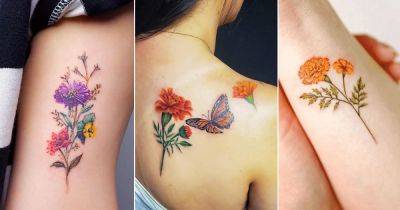 October Birth Flower Tattoo Meaning and Ideas - balconygardenweb.com - Mexico