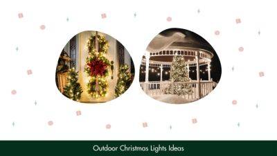 27 Outdoor Christmas Lights Ideas For A Sparkling Christmas - homesthetics.net