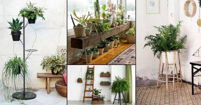 48 Plant Stand Design Ideas for Houseplants - balconygardenweb.com