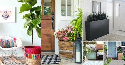 30 DIY Large Decorative Pots for Indoor Plants - balconygardenweb.com