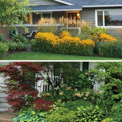 Two Approaches to Foundation Plantings - finegardening.com - state Wisconsin