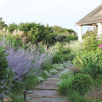 Planting Plan of A Seaside Garden that Sustains Punishing Conditions - finegardening.com - state Massachusets