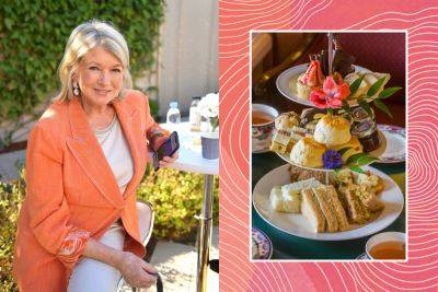 Here's What Martha Stewart Serves at Her Tea Parties - bhg.com
