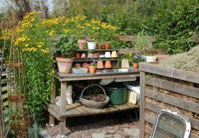 Here's Why You Need a Potting Bench In Your Garden ASAP - thespruce.com