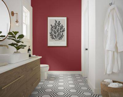 Why Red Is About to Be the Hottest Color In Bathrooms - bhg.com - China
