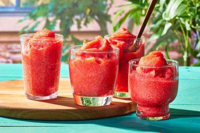 Red Drink Water Ice Recipe - bhg.com - Italy