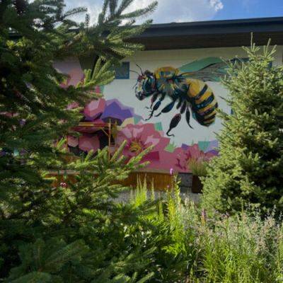 A Bee-utiful Backdrop for a Productive Garden in Denver - finegardening.com - state Colorado - county Garden