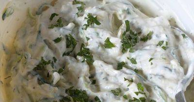 Seasonal Recipe: Courgette Tzatziki - vegplotting.blogspot.com - Greece - Morocco